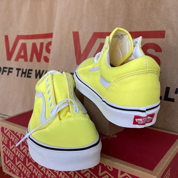Vans Old Skool Neon Lemon Tonic/True White WMNS sneakers - Picture 10 of 16